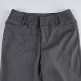 Pantalones elásticos de estilo profesional